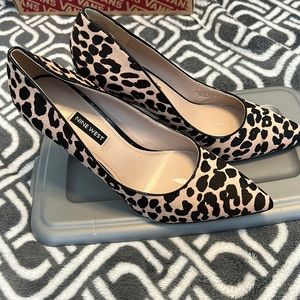 4inch heels leopard